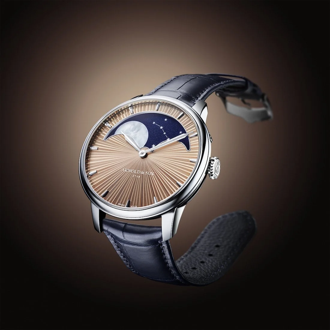 Introducing: Arnold & Son Perpetual Moon 41.5 Platinum and 18K Red